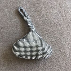 Cute rhinestone clutch